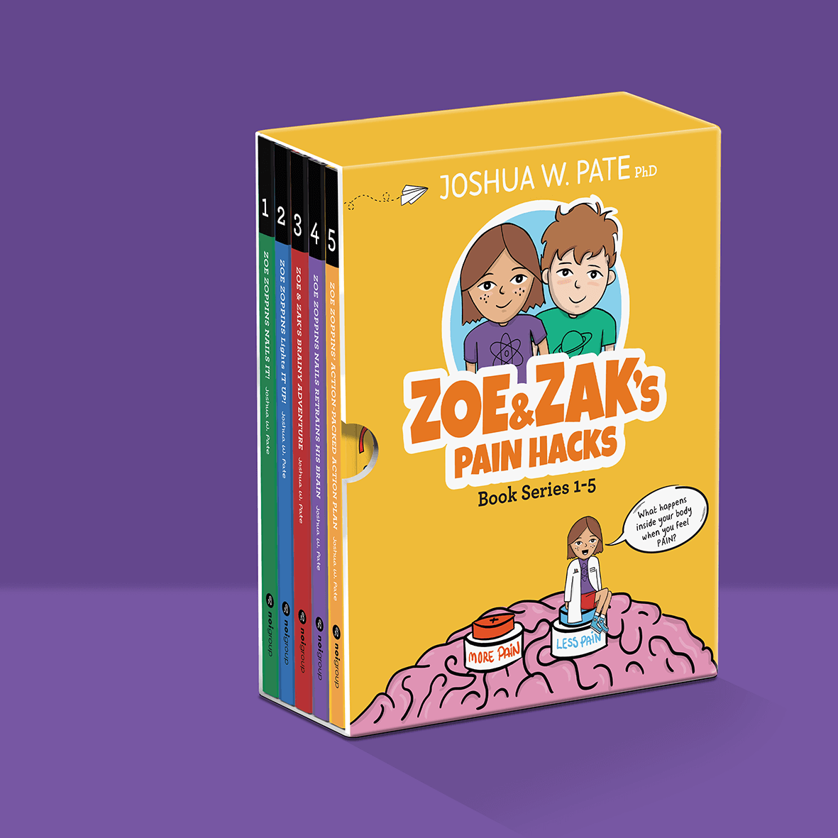 Zoe and Zak's Pain Hacks slipcase box set